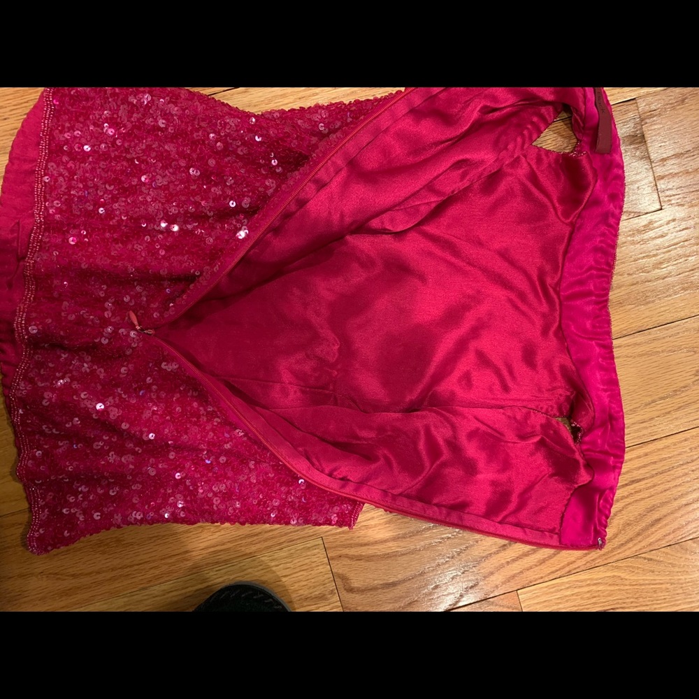 Gorgeous Sparkly Sequin Top Fully Lined - image 4
